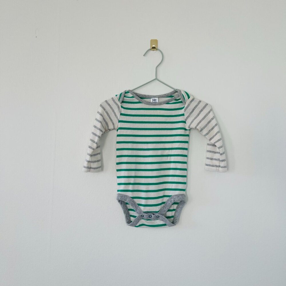 Baby Boden Striped Bodysuit